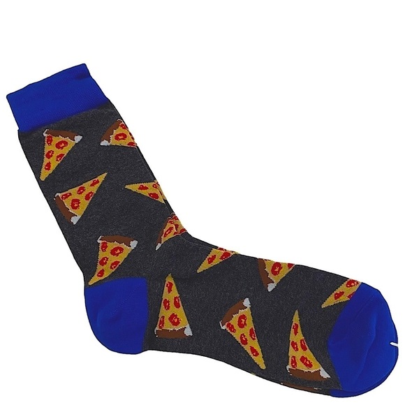 New Pizza Socks Men Size 8-12 - Picture 1 of 6